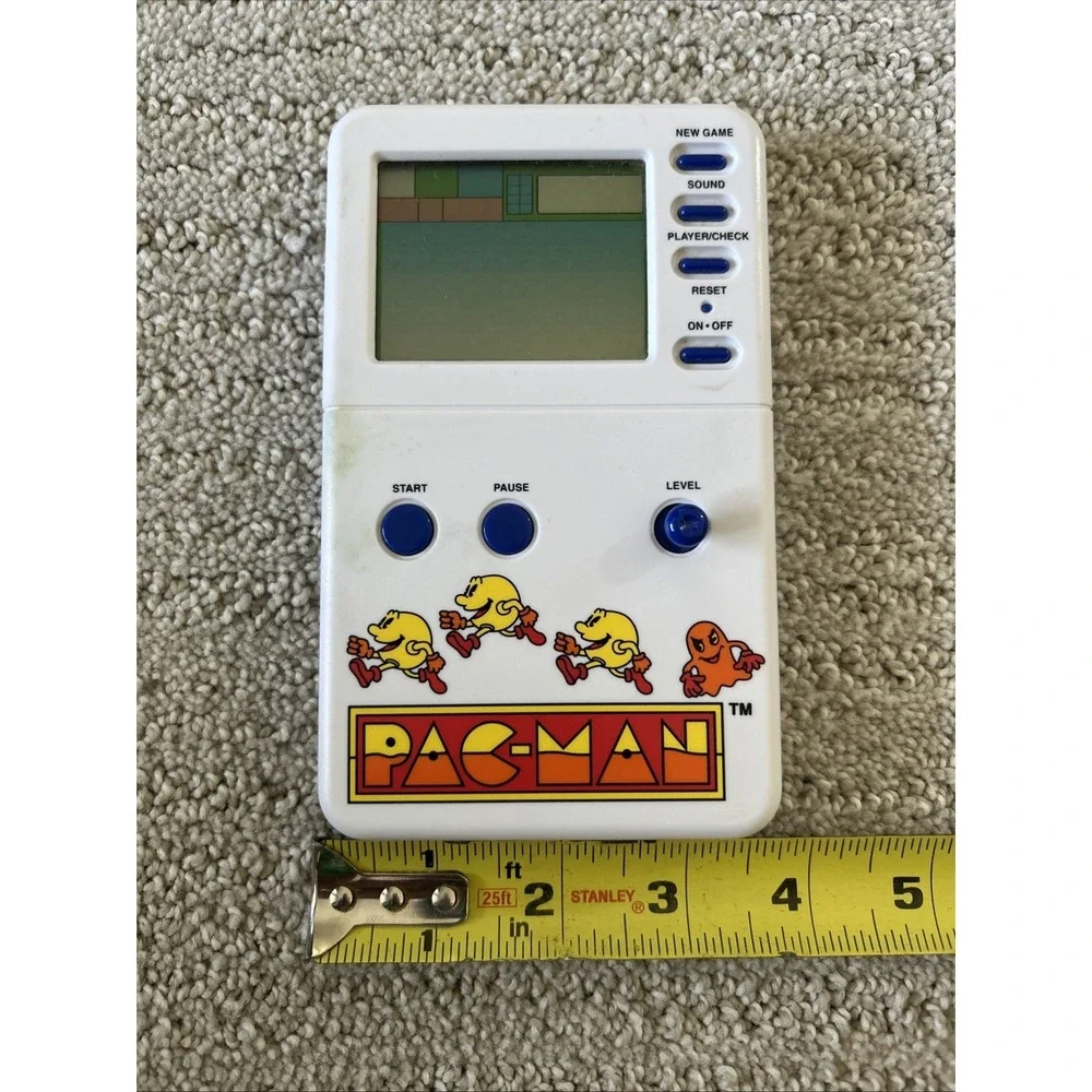 Vintage 1980 Pac-Man Handheld LCD Video Game Original - TESTED